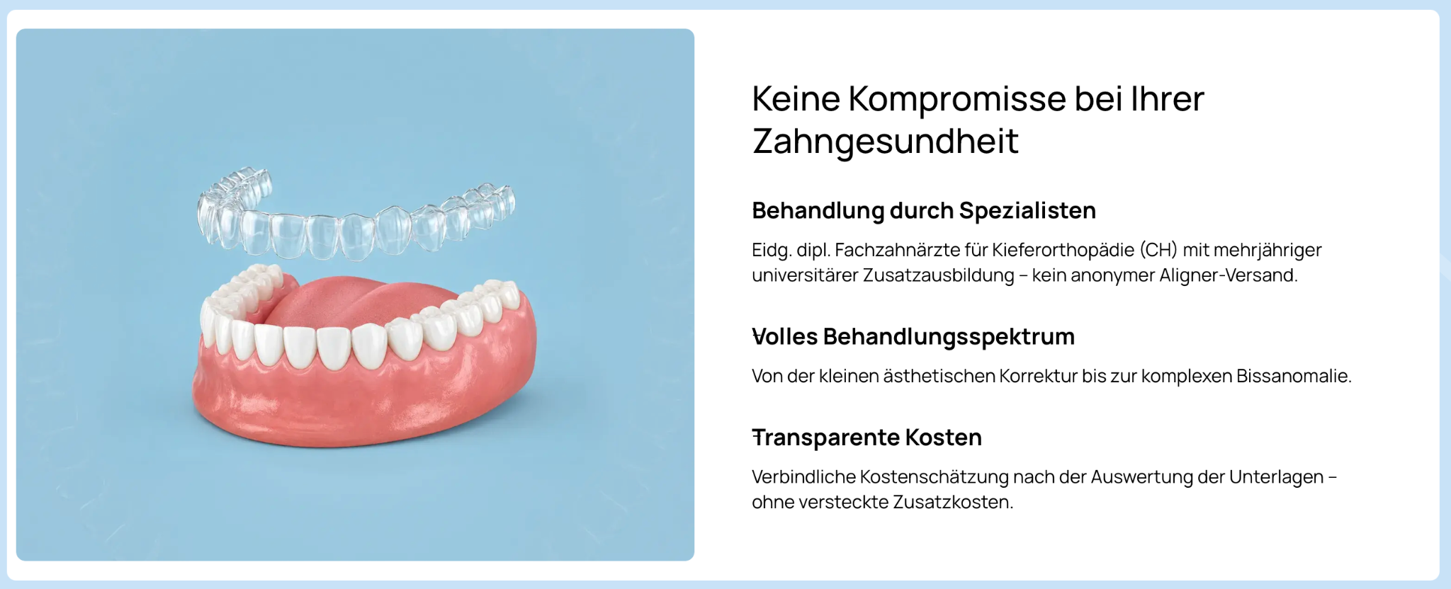 Otmar Kronenberg AG - Invisalign Luzern