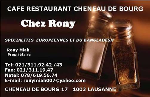 Chez Rony