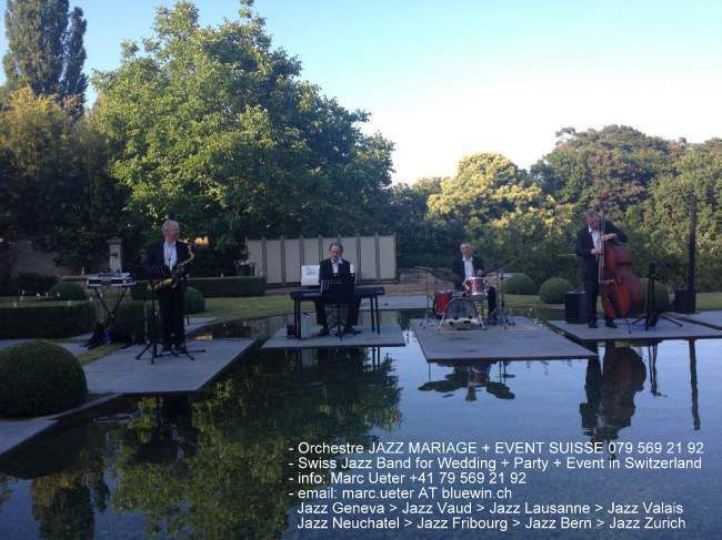 Groupe JAZZ VALAIS mariage fête cocktail