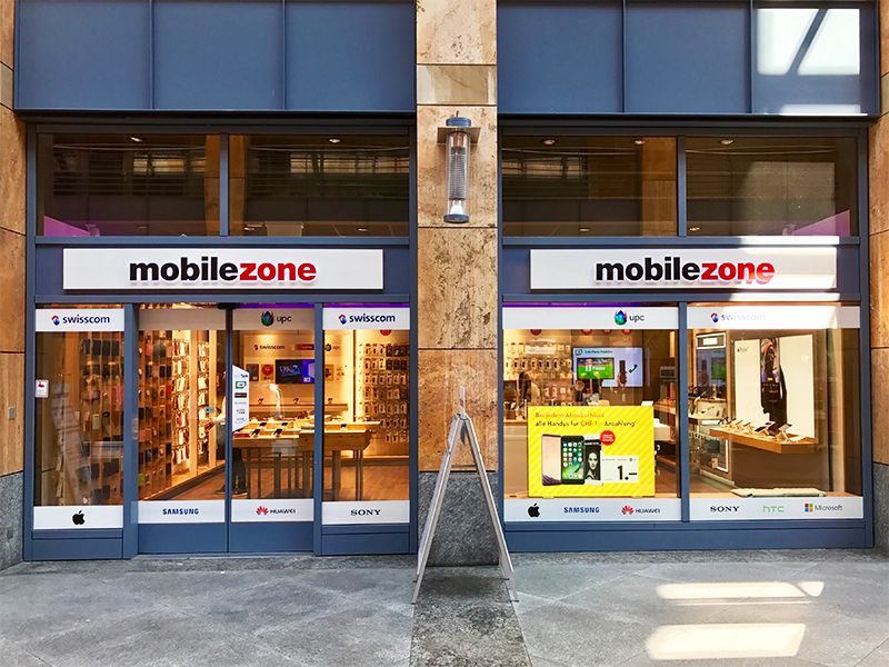 Mobilezone Galleria Metalli Zug