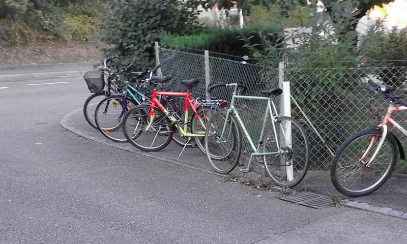 Atelier de vélos chez Michel